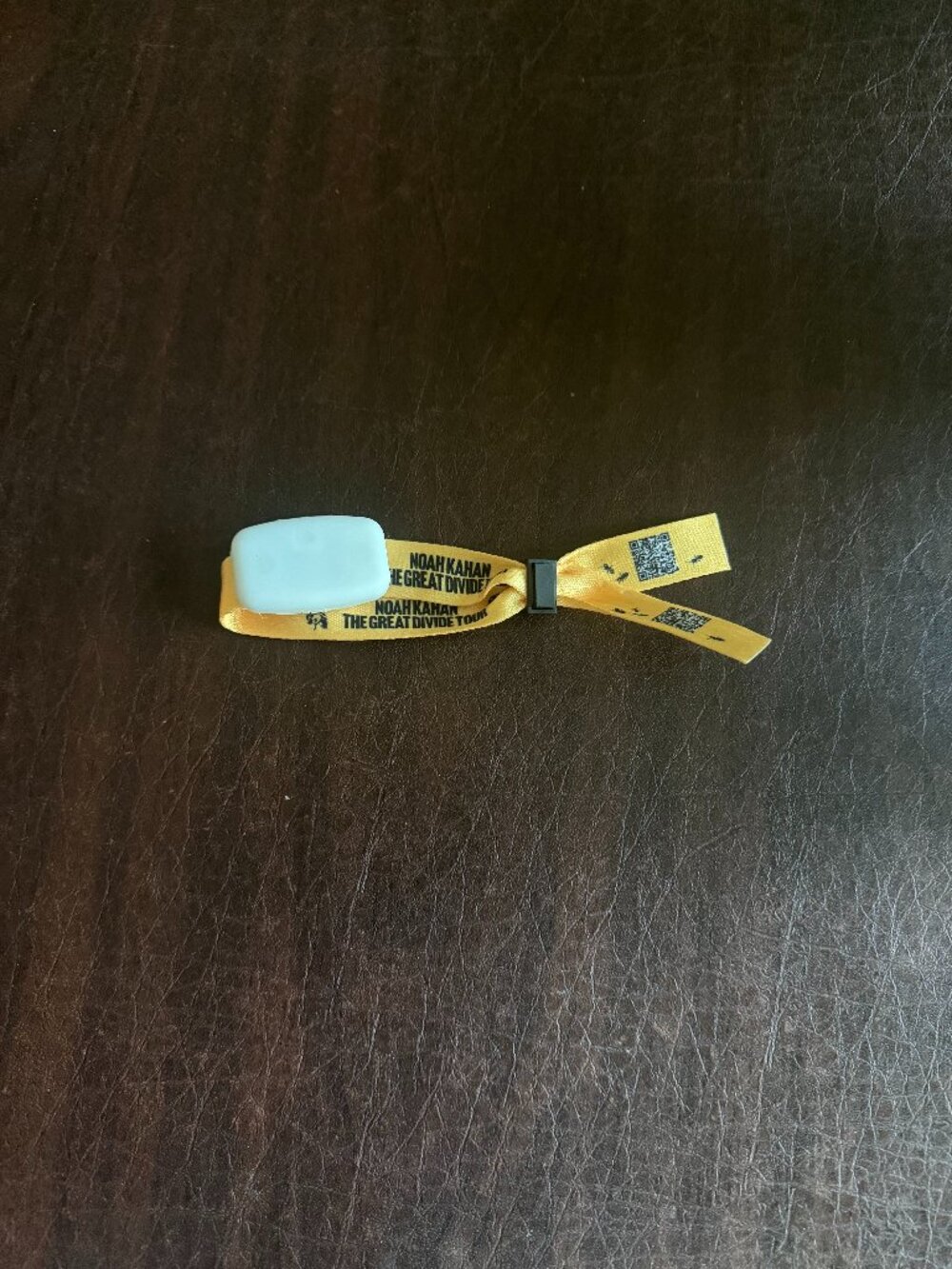 Noah Kahan The Great Divide Tour Light Up LED Wristband - Seattle 8/31 concert